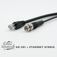 HD-SDI Video plus  Ethernet Hybrid cables